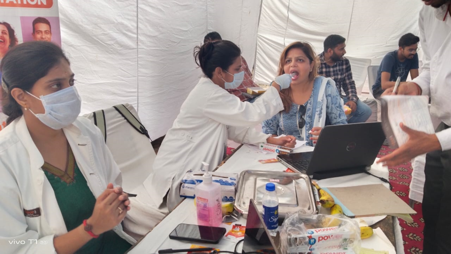 Health and Blood Donation Camp